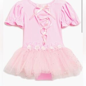 Popatu Little Girl's Roses and Sequins Ballet Dance Dress 3-4T gorgeous